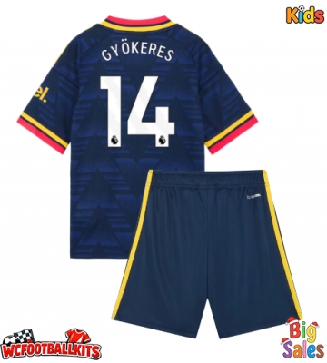 Arsenal Viktor Gyokeres #14 Replica Away Stadium Kit for Kids 2026-27 Short Sleeve (+ pants)